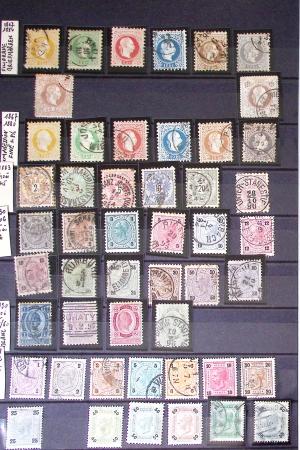1850-1945, Mint & used selection in five albums or stockbooks,