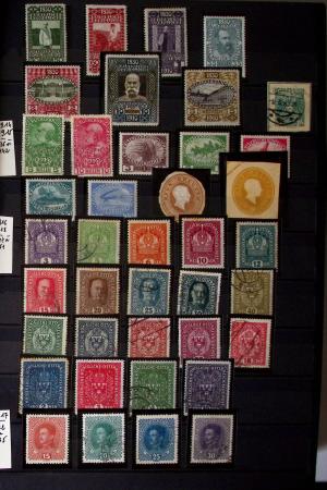 1850-1945, Mint & used selection in five albums or stockbooks,