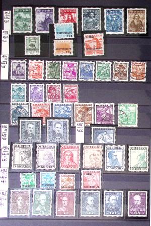 1850-1945, Mint & used selection in five albums or stockbooks,