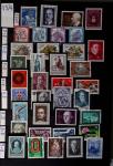 1850-1945, Mint & used selection in five albums or stockbooks,
