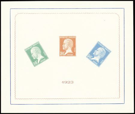 N°170, 173, 176, Type Pasteur sur épreuve collective,