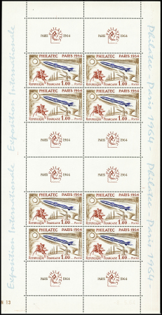 N°6c Philatec 1964, avec coin daté du 8.5.64, neuf