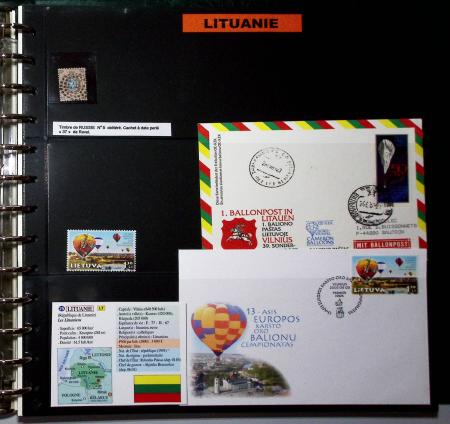 1870-2015, Specialized Balloon Mail Collection in 26