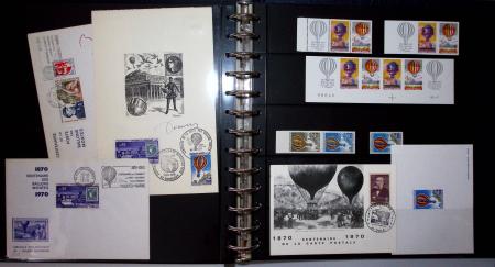 1870-2015, Specialized Balloon Mail Collection in 26