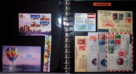 1870-2015, Specialized Balloon Mail Collection in 26