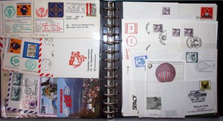 1870-2015, Specialized Balloon Mail Collection in 26
