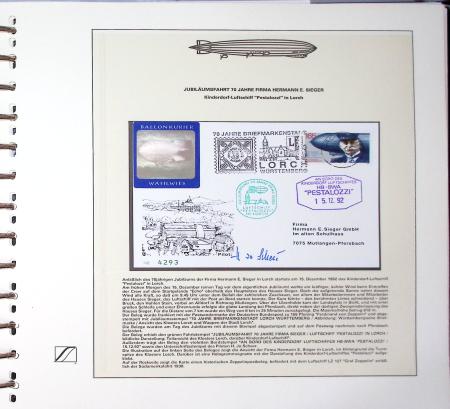 1870-2015, Specialized Balloon Mail Collection in 26