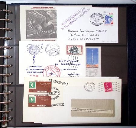 1870-2015, Specialized Balloon Mail Collection in 26