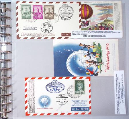 1870-2015, Specialized Balloon Mail Collection in 26