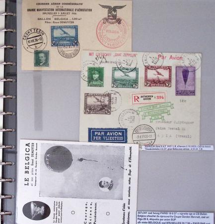 1870-2015, Specialized Balloon Mail Collection in 26