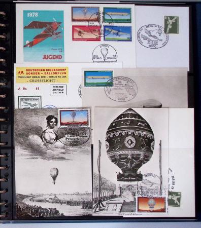 1870-2015, Specialized Balloon Mail Collection in 26