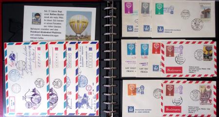 1870-2015, Specialized Balloon Mail Collection in 26