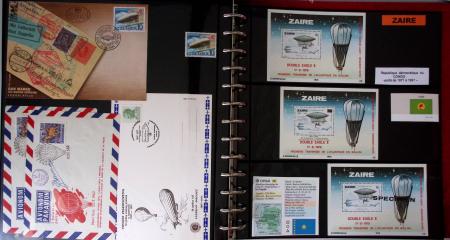 1870-2015, Specialized Balloon Mail Collection in 26