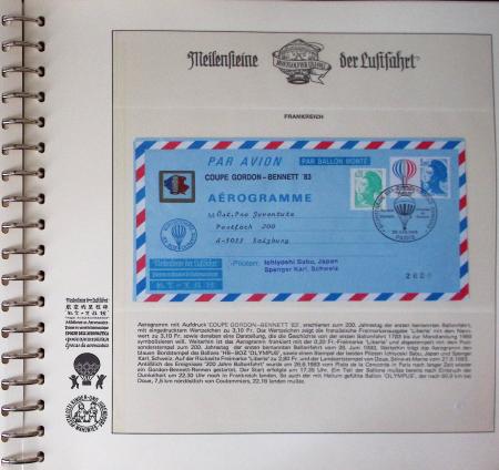 1870-2015, Specialized Balloon Mail Collection in 26