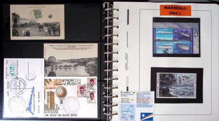 1870-2015, Specialized Balloon Mail Collection in 26