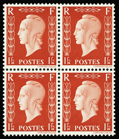 N°701A/701F, Série non émise de Londres, les 6 valeurs