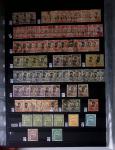 1859-1940, Ensemble de neufs et d'obl. en 19 classeurs