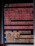 1859-1940, Ensemble de neufs et d'obl. en 19 classeurs