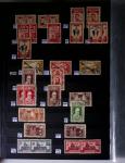 1859-1940, Ensemble de neufs et d'obl. en 19 classeurs