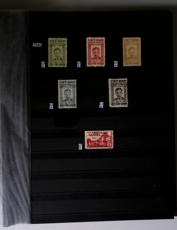 1859-1940, Ensemble de neufs et d'obl. en 19 classeurs