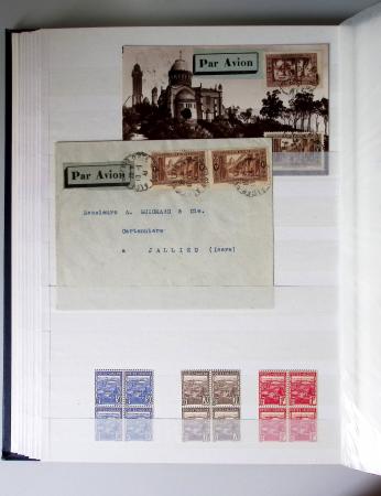 1859-1940, Ensemble de neufs et d'obl. en 19 classeurs