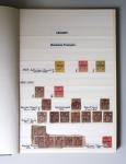 1859-1940, Ensemble de neufs et d'obl. en 19 classeurs