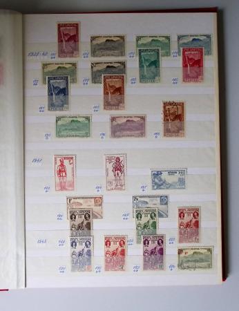 1859-1940, Ensemble de neufs et d'obl. en 19 classeurs