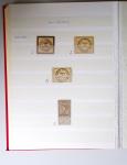 1859-1940, Ensemble de neufs et d'obl. en 19 classeurs