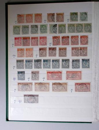 1859-1940, Ensemble de neufs et d'obl. en 19 classeurs
