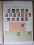1859-1940, Ensemble de neufs et d'obl. en 19 classeurs
