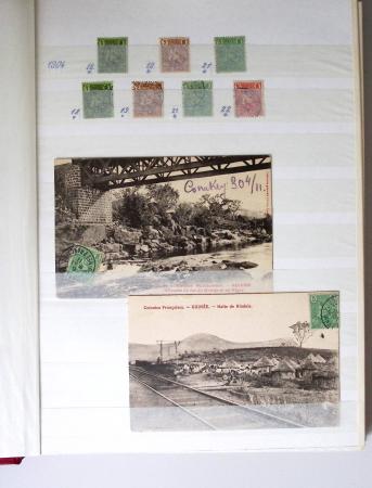 1859-1940, Ensemble de neufs et d'obl. en 19 classeurs