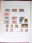 1859-1940, Ensemble de neufs et d'obl. en 19 classeurs