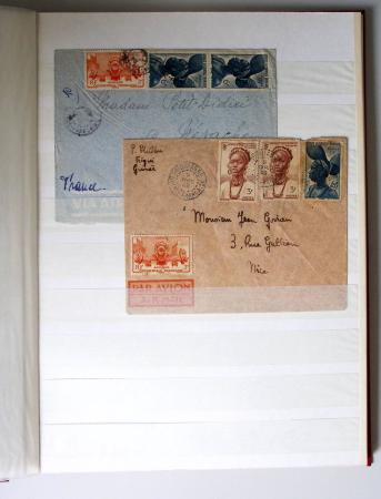 1859-1940, Ensemble de neufs et d'obl. en 19 classeurs