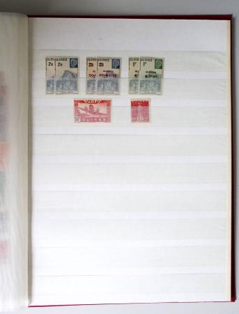 1859-1940, Ensemble de neufs et d'obl. en 19 classeurs
