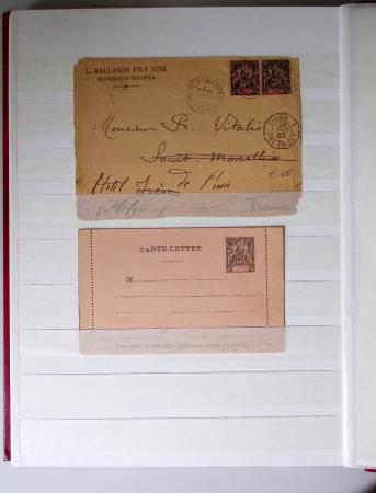 1859-1940, Ensemble de neufs et d'obl. en 19 classeurs
