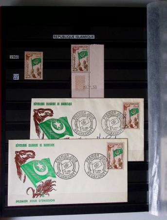1859-1940, Ensemble de neufs et d'obl. en 19 classeurs
