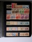 1859-1940, Ensemble de neufs et d'obl. en 19 classeurs