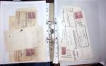 1748-1985, FISCAUX : importante collection de timbres