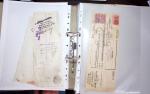 1748-1985, FISCAUX : importante collection de timbres