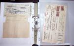 1748-1985, FISCAUX : importante collection de timbres