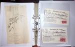 1748-1985, FISCAUX : importante collection de timbres