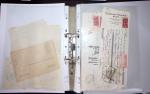 1748-1985, FISCAUX : importante collection de timbres
