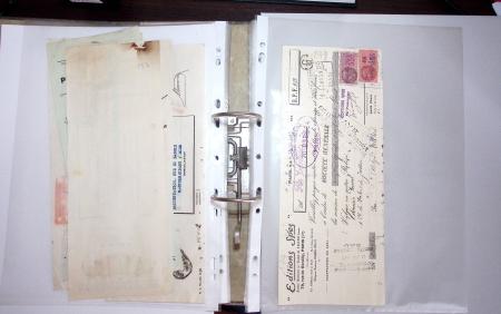 1748-1985, FISCAUX : importante collection de timbres