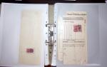 1748-1985, FISCAUX : importante collection de timbres