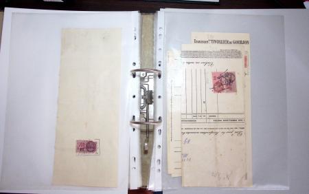 1748-1985, FISCAUX : importante collection de timbres