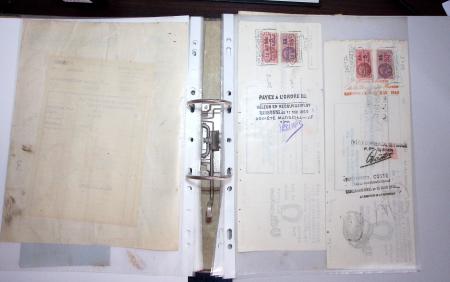 1748-1985, FISCAUX : importante collection de timbres