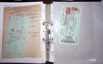 1748-1985, FISCAUX : importante collection de timbres