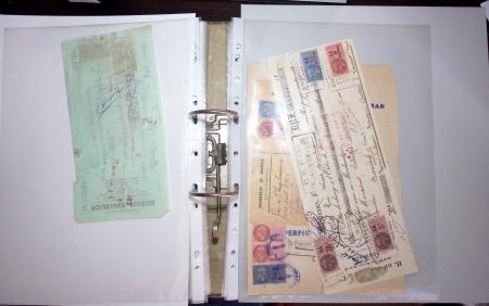 1748-1985, FISCAUX : importante collection de timbres