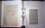 1748-1985, FISCAUX : importante collection de timbres