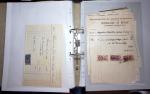 1748-1985, FISCAUX : importante collection de timbres